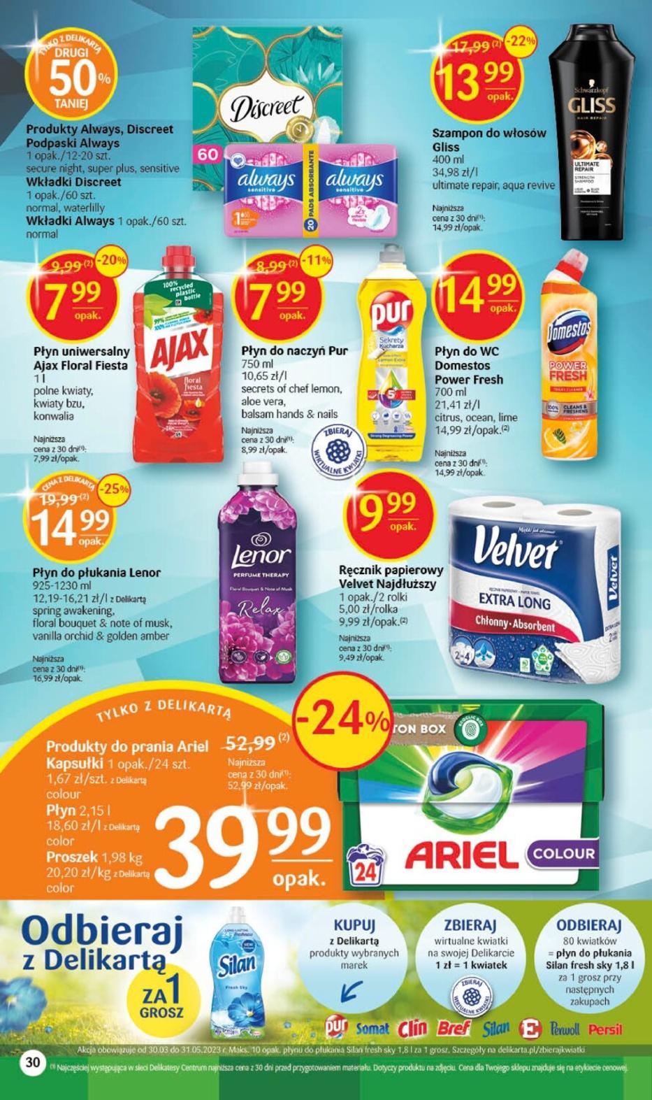 Gazetka promocyjna Delikatesy Centrum str. 30