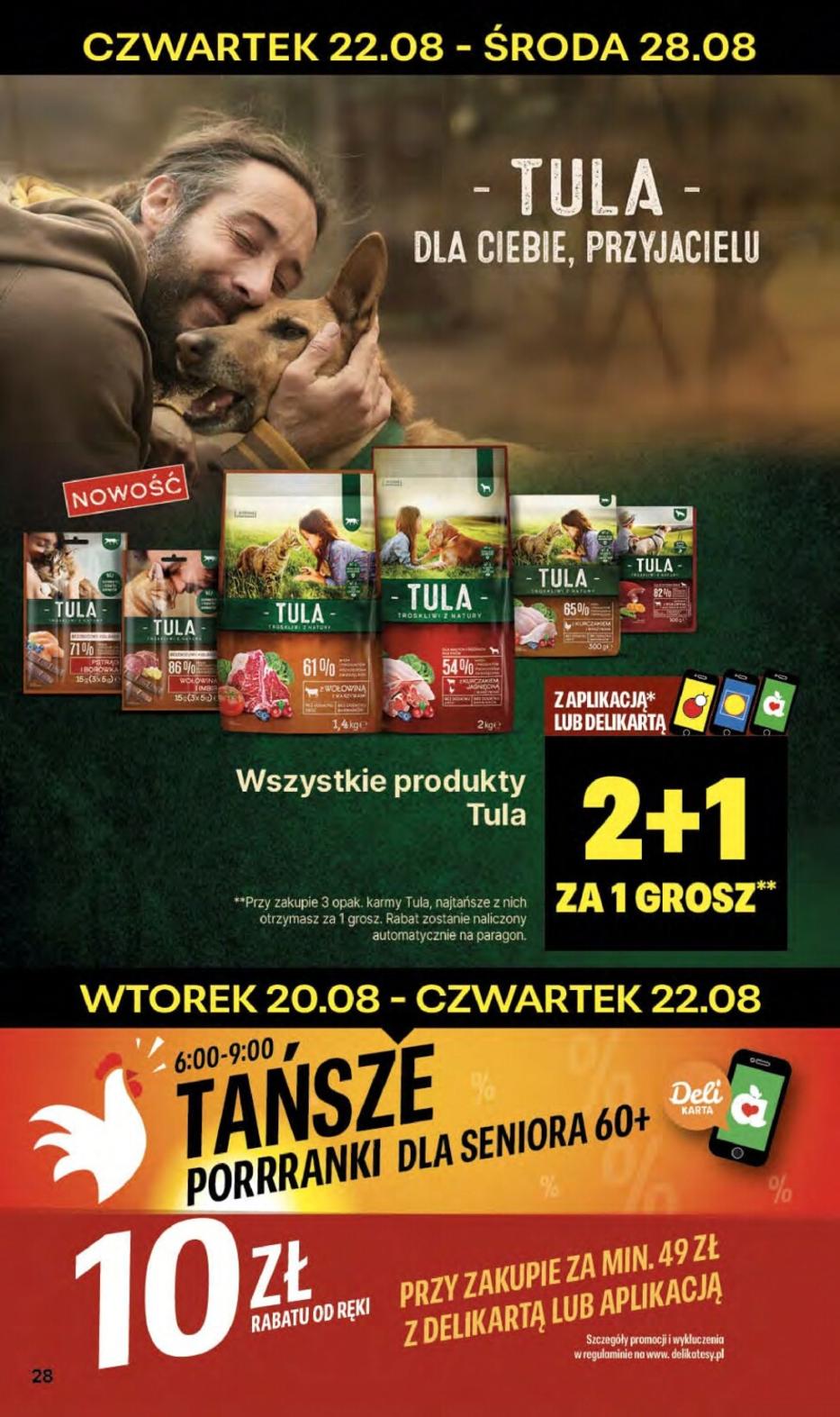 Gazetka promocyjna Delikatesy Centrum str. 28