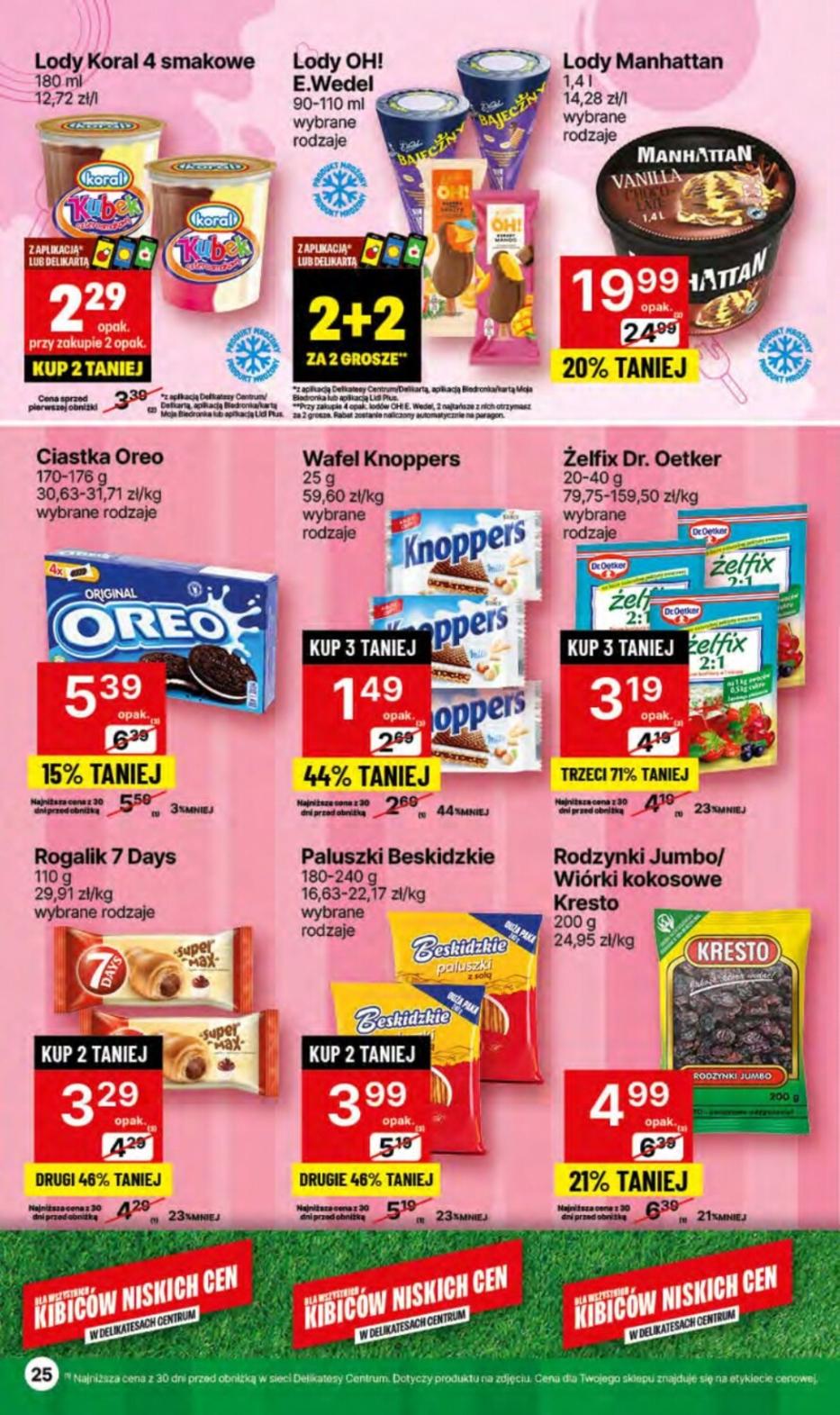 Gazetka promocyjna Delikatesy Centrum str. 25