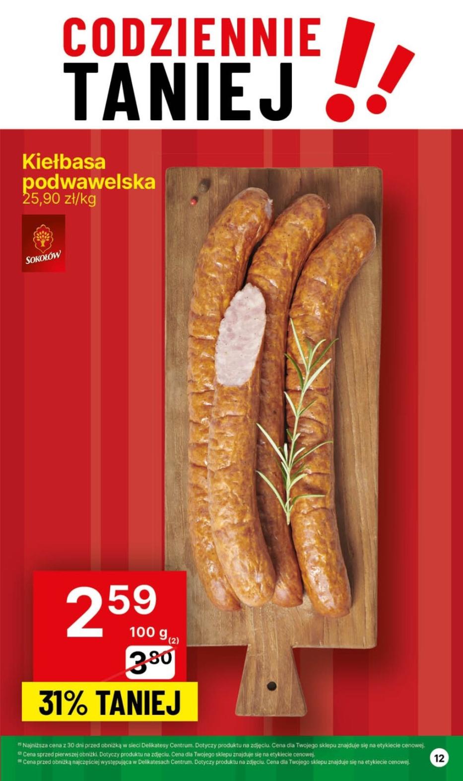 Gazetka promocyjna Delikatesy Centrum str. 12