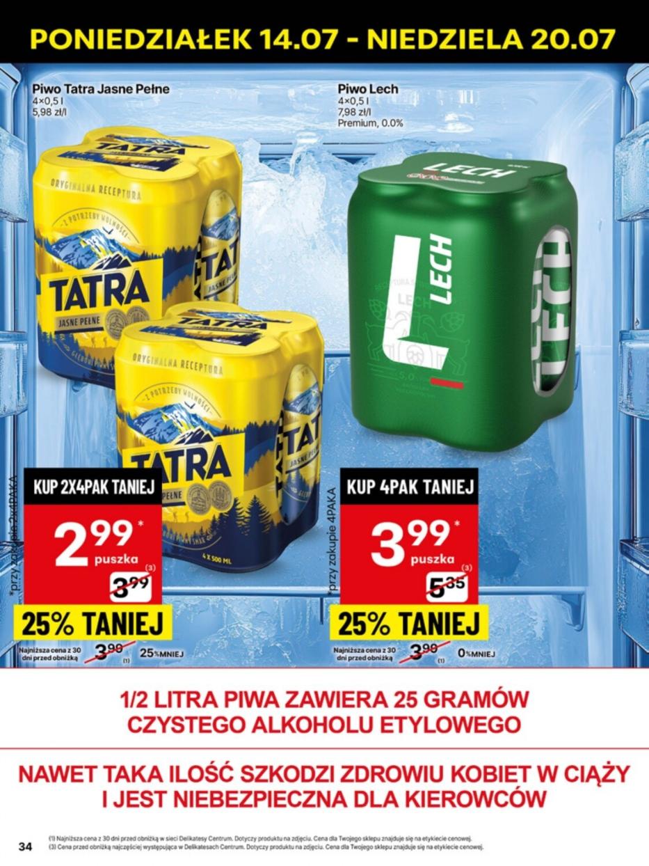 Gazetka promocyjna Delikatesy Centrum str. 34