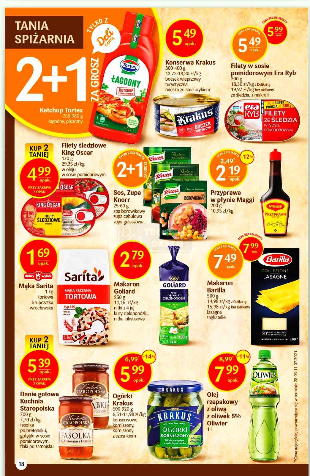 Gazetka promocyjna Delikatesy Centrum str. 18