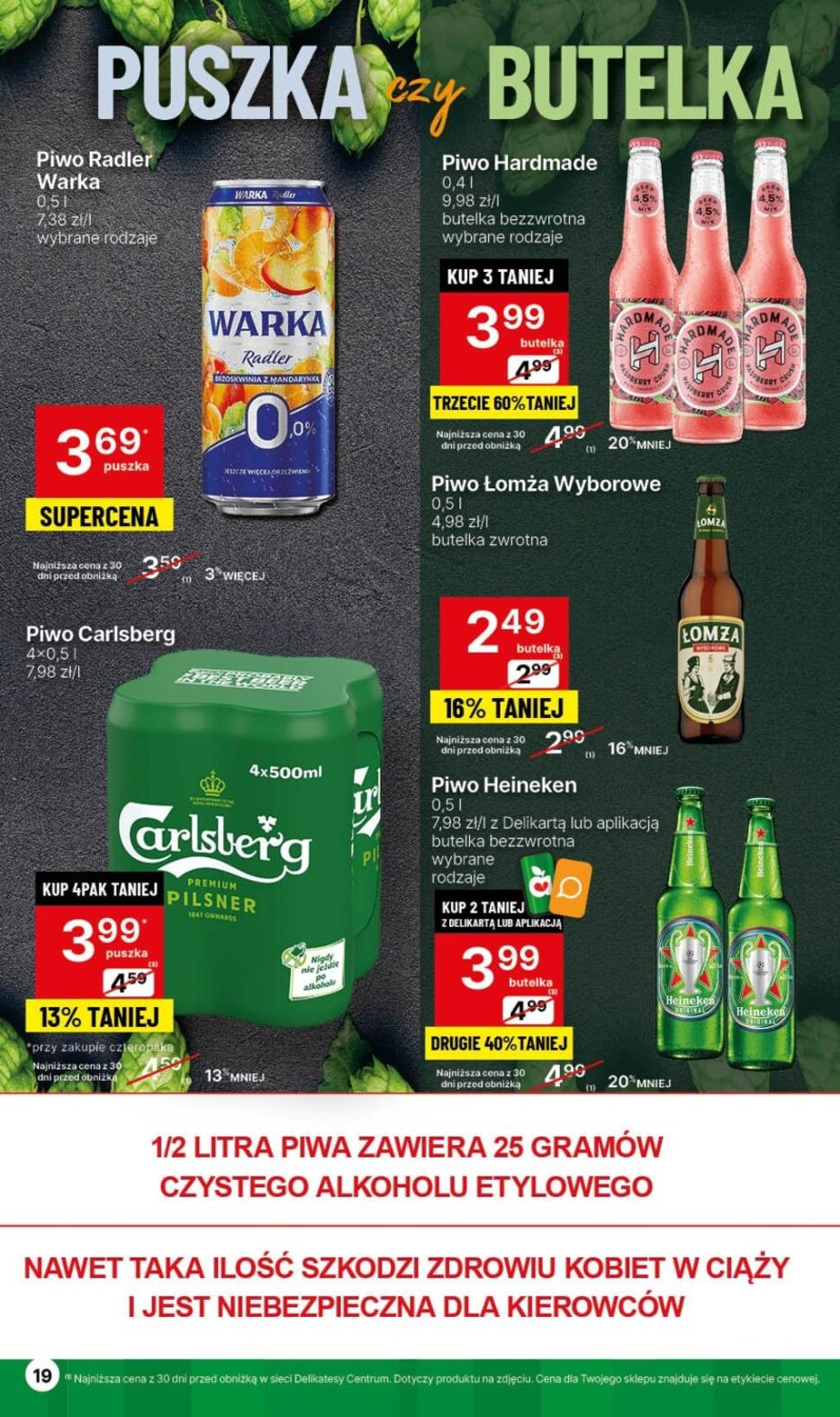 Gazetka promocyjna Delikatesy Centrum str. 19