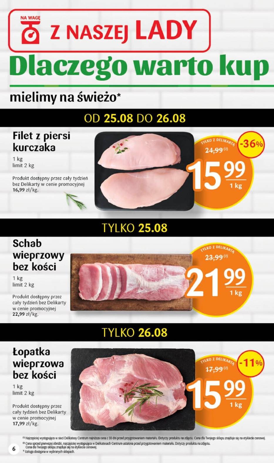 Gazetka promocyjna Delikatesy Centrum str. 6