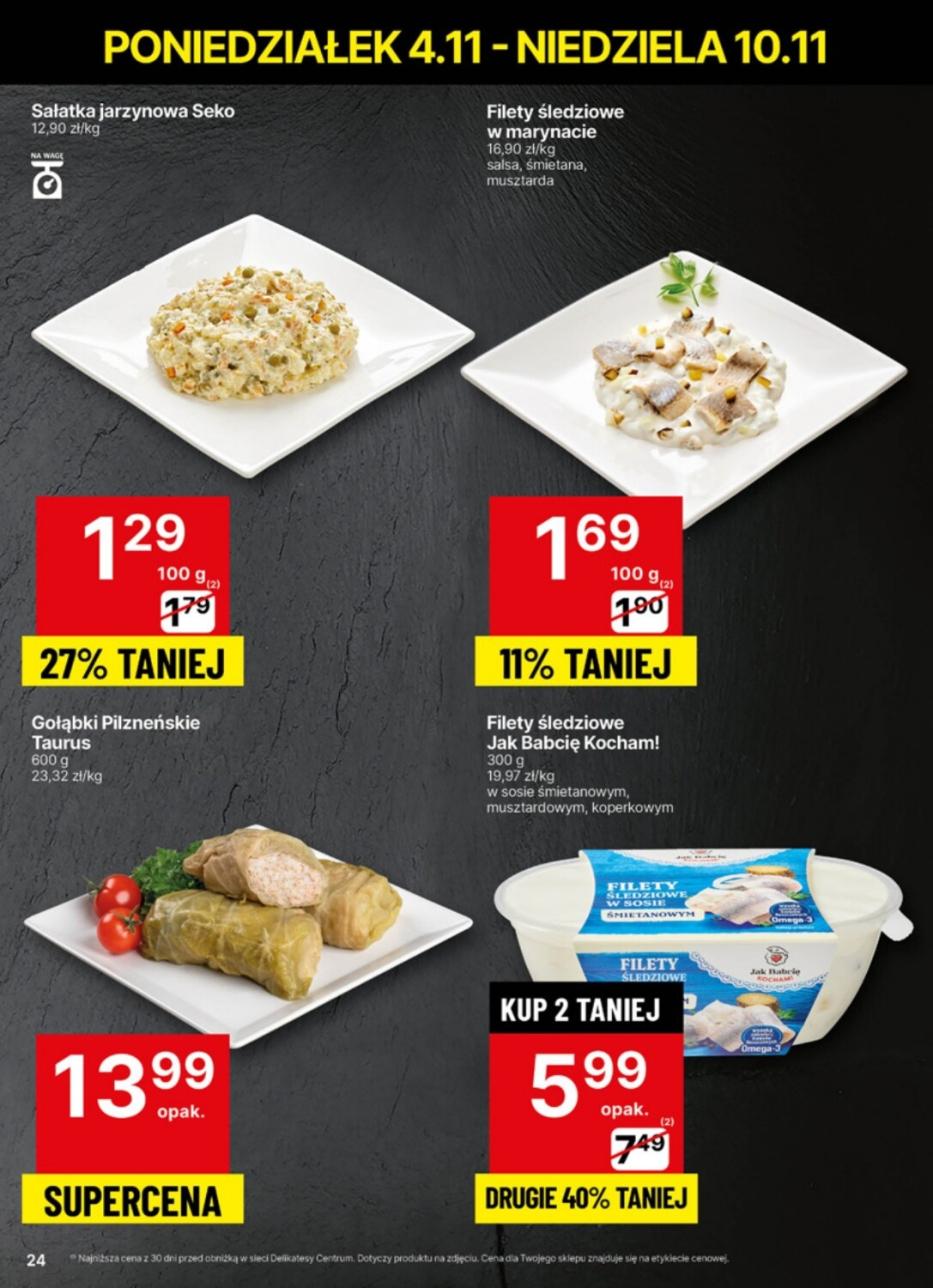Gazetka promocyjna Delikatesy Centrum str. 24