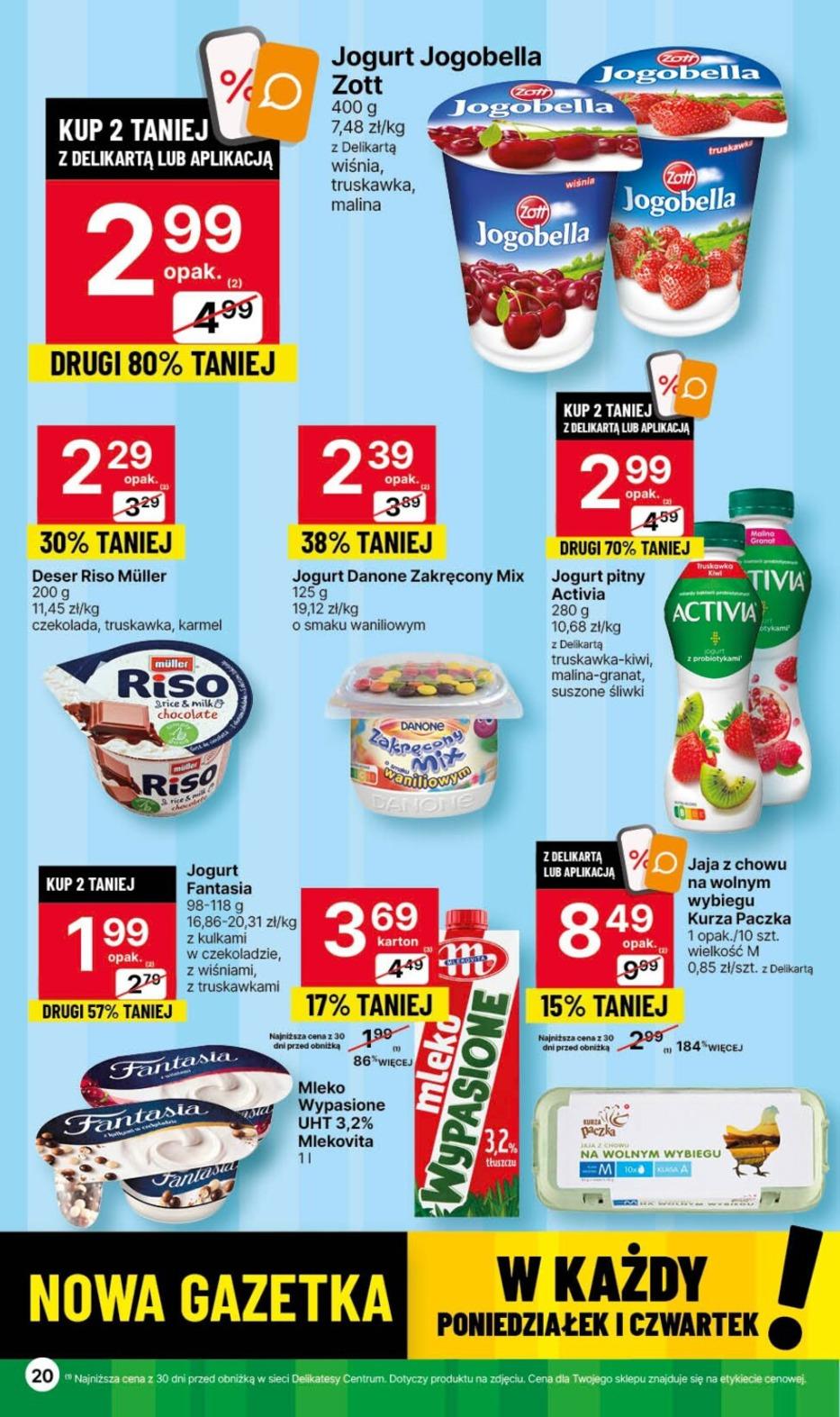 Gazetka promocyjna Delikatesy Centrum str. 20