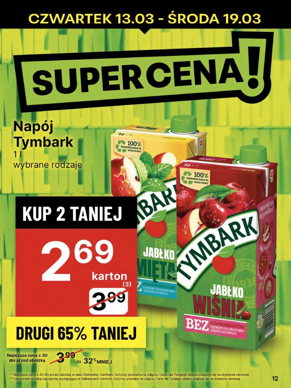 Gazetka promocyjna Delikatesy Centrum str. 12