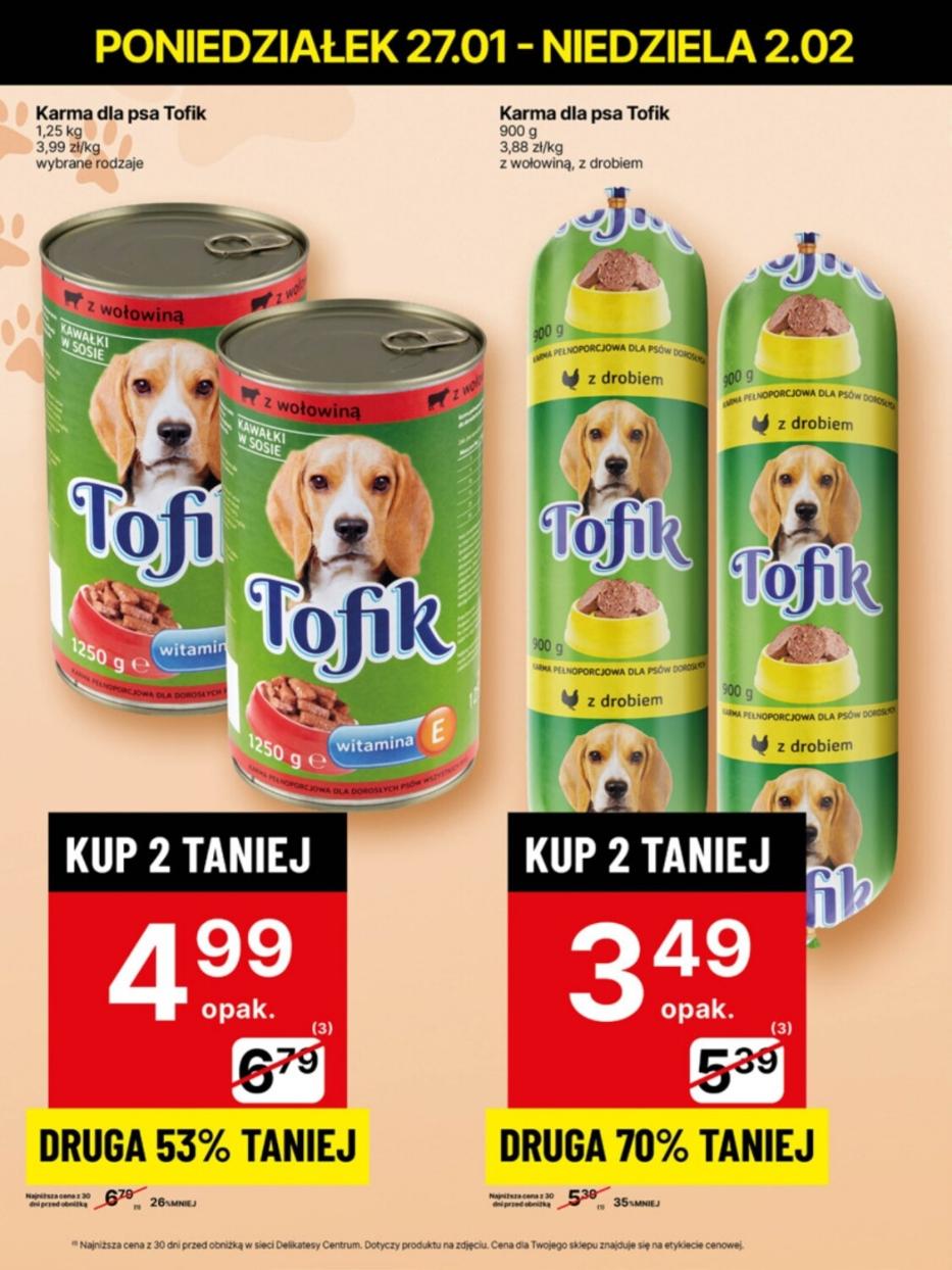 Gazetka promocyjna Delikatesy Centrum str. 38