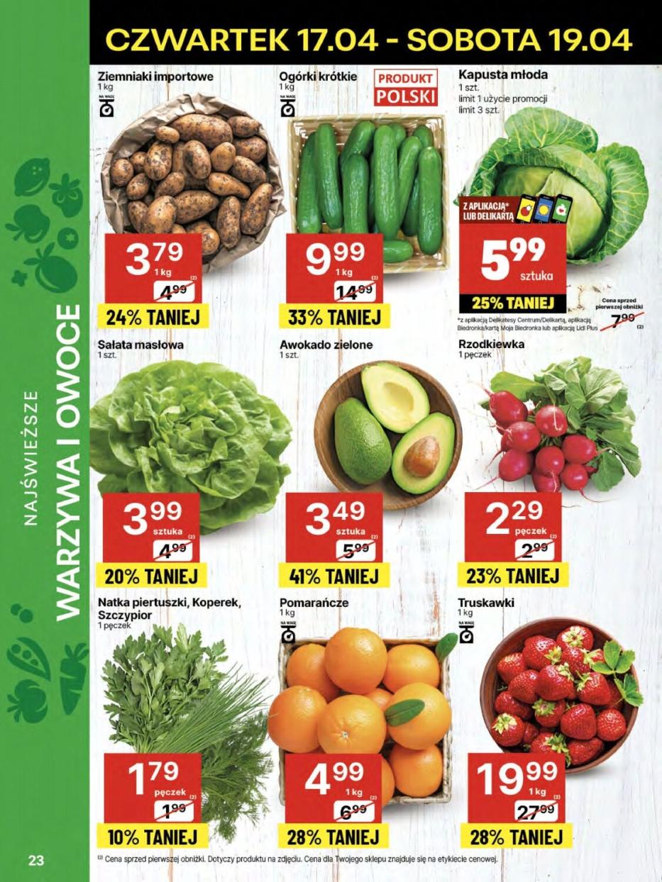 Gazetka promocyjna Delikatesy Centrum str. 23