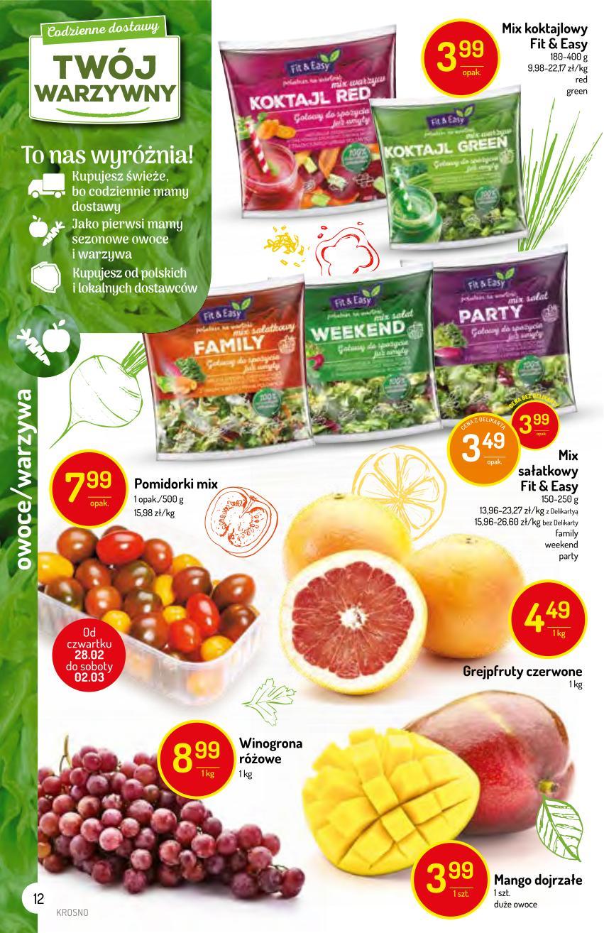 Gazetka promocyjna Delikatesy Centrum str. 12