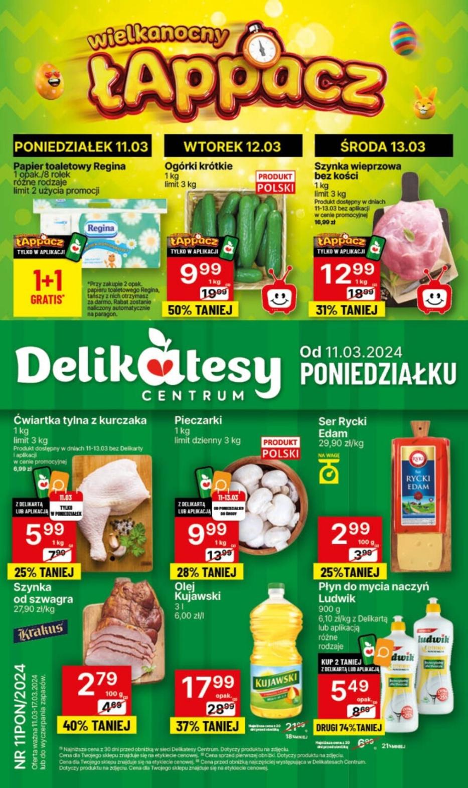 Gazetka promocyjna Delikatesy Centrum str. 1
