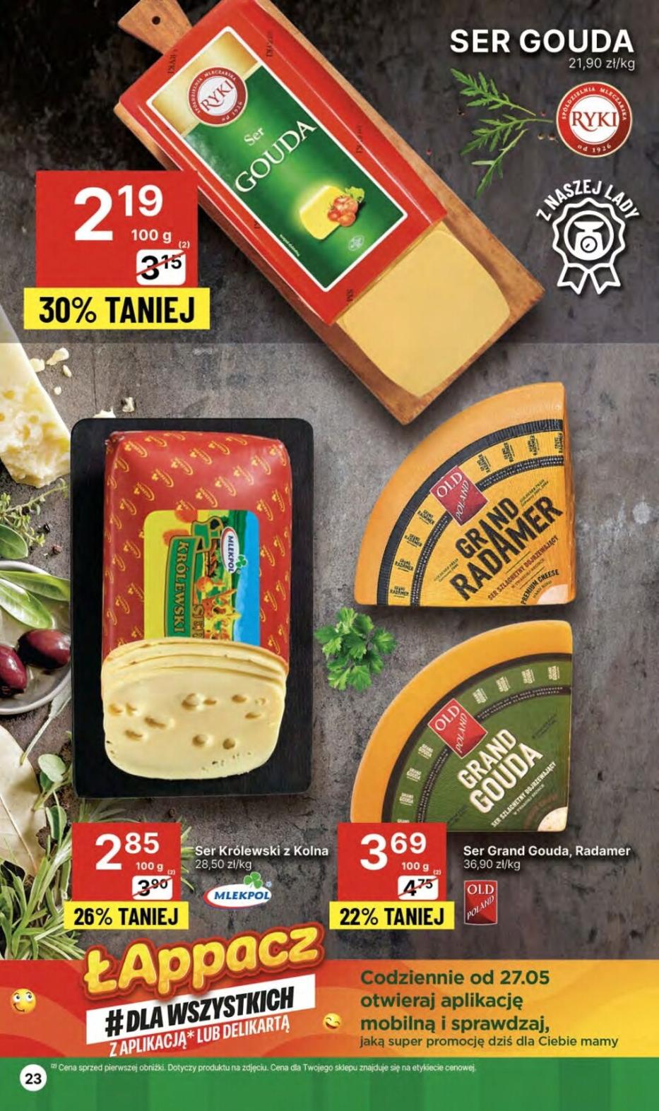 Gazetka promocyjna Delikatesy Centrum str. 23