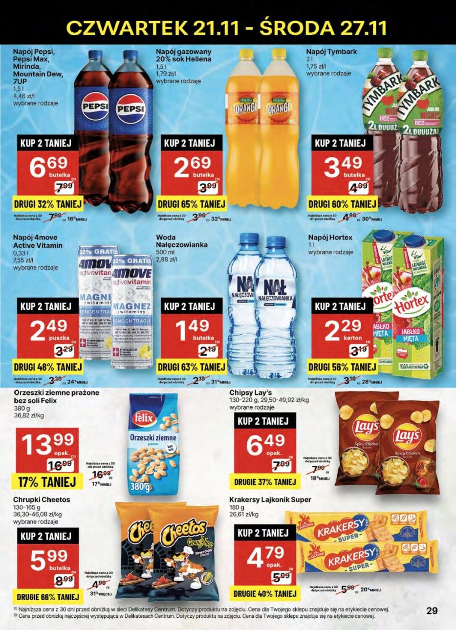 Gazetka promocyjna Delikatesy Centrum str. 29