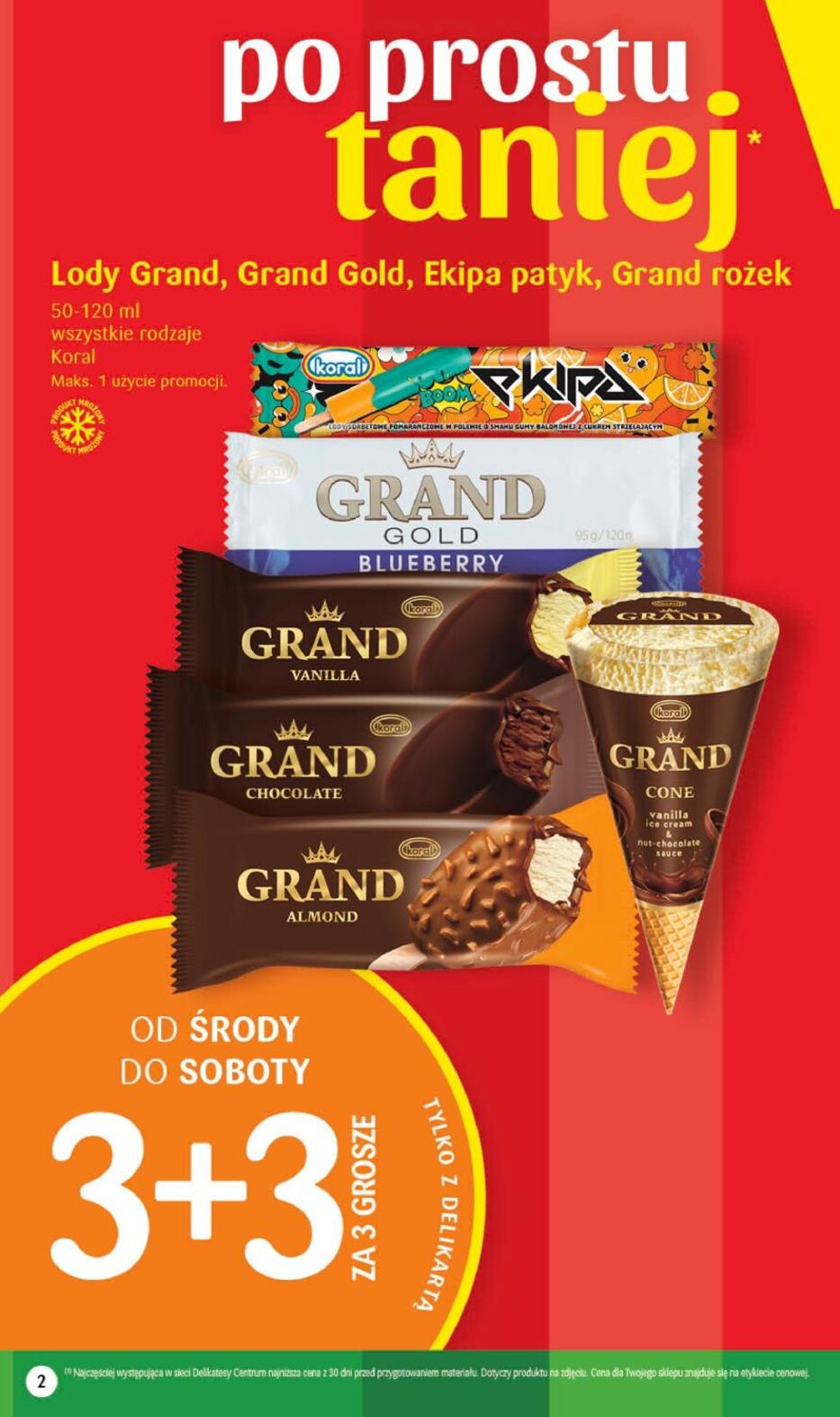 Gazetka promocyjna Delikatesy Centrum str. 2