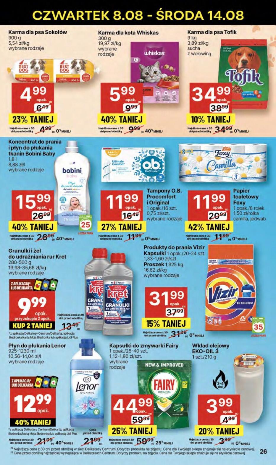 Gazetka promocyjna Delikatesy Centrum str. 26