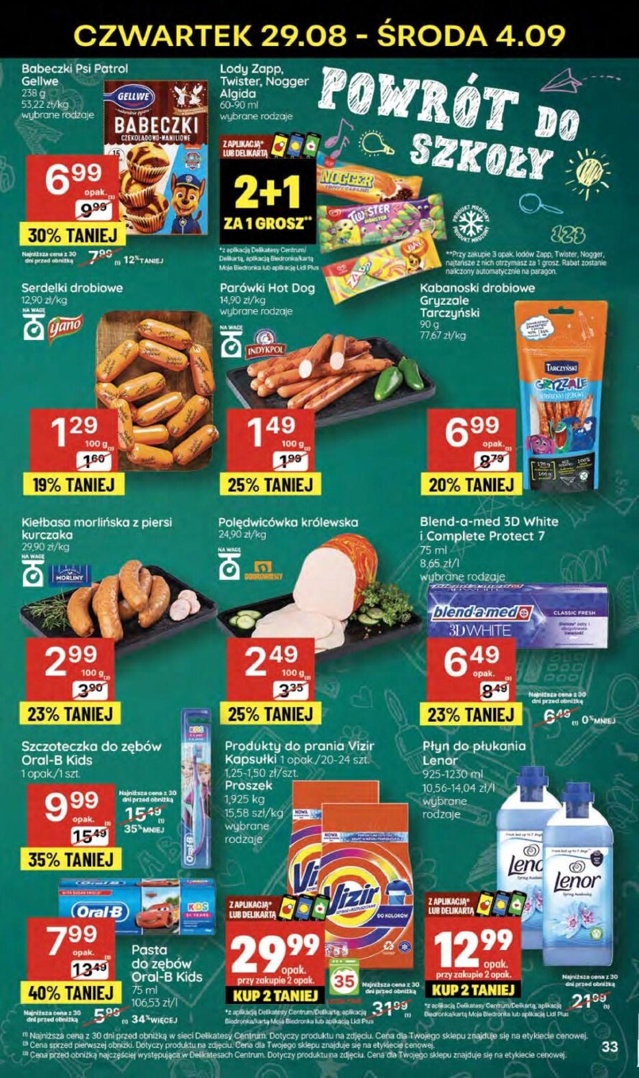 Gazetka promocyjna Delikatesy Centrum str. 33