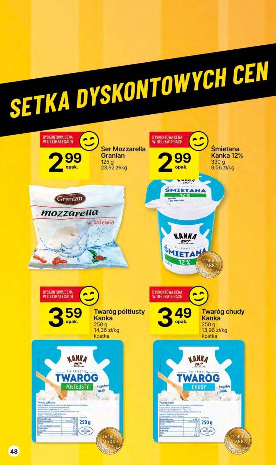Gazetka promocyjna Delikatesy Centrum str. 48