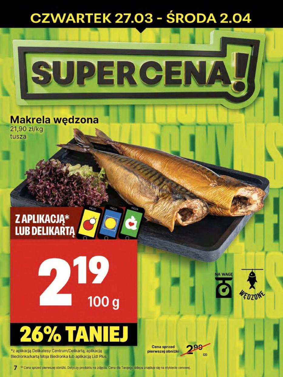 Gazetka promocyjna Delikatesy Centrum str. 7