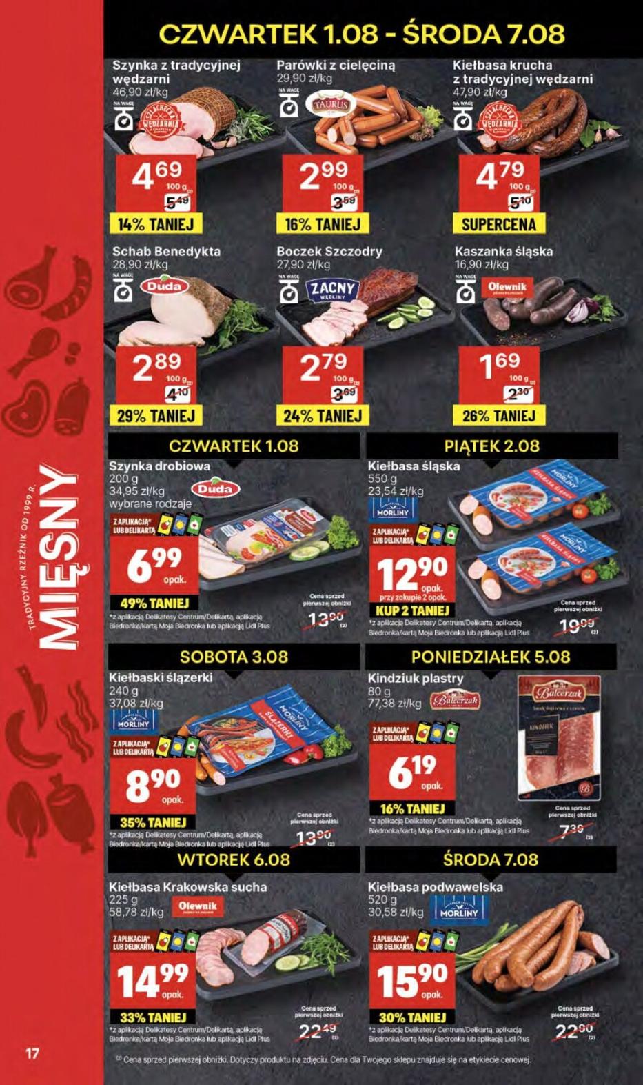 Gazetka promocyjna Delikatesy Centrum str. 17