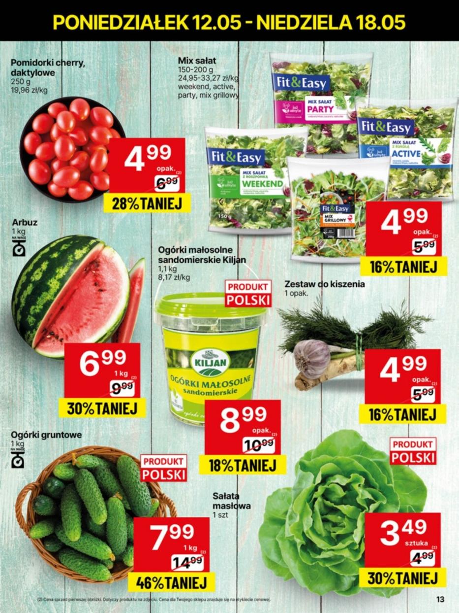 Gazetka promocyjna Delikatesy Centrum str. 13