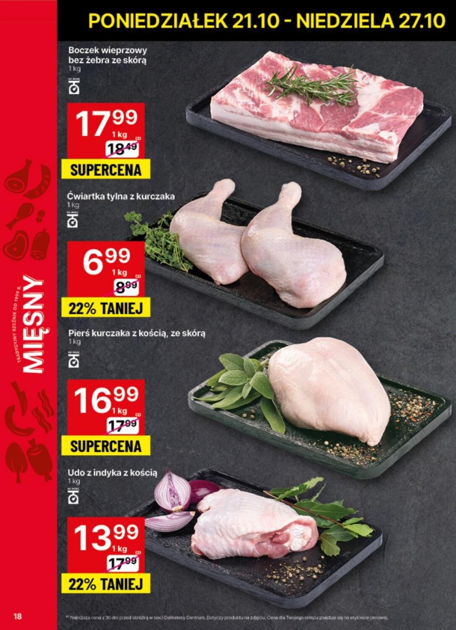 Gazetka promocyjna Delikatesy Centrum str. 18
