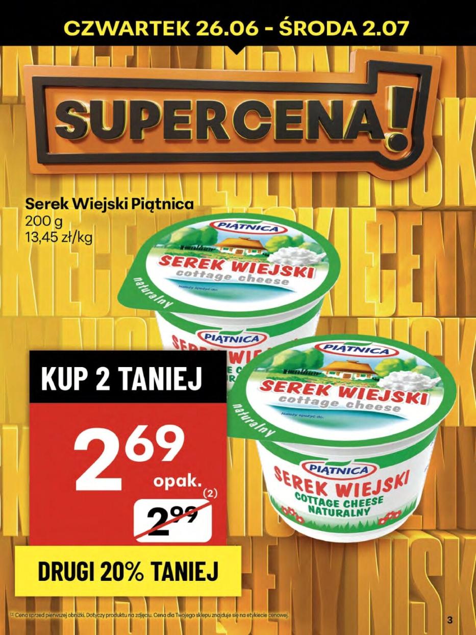 Gazetka promocyjna Delikatesy Centrum str. 3