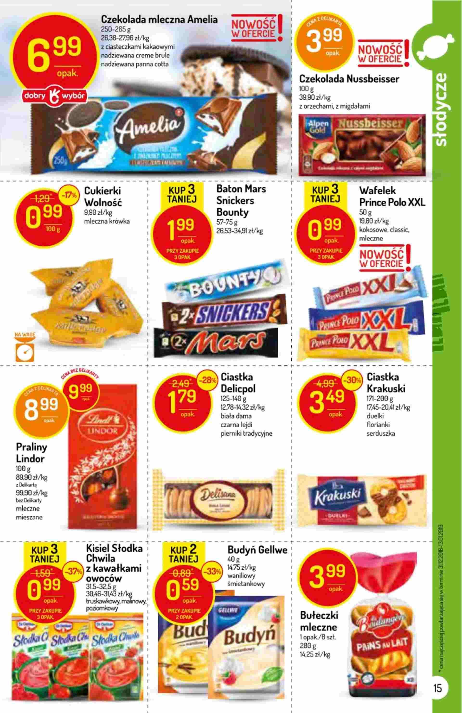 Gazetka promocyjna Delikatesy Centrum str. 15