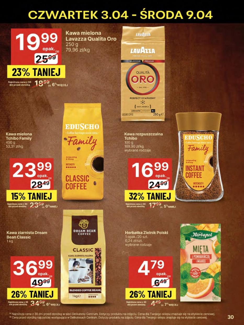 Gazetka promocyjna Delikatesy Centrum str. 30