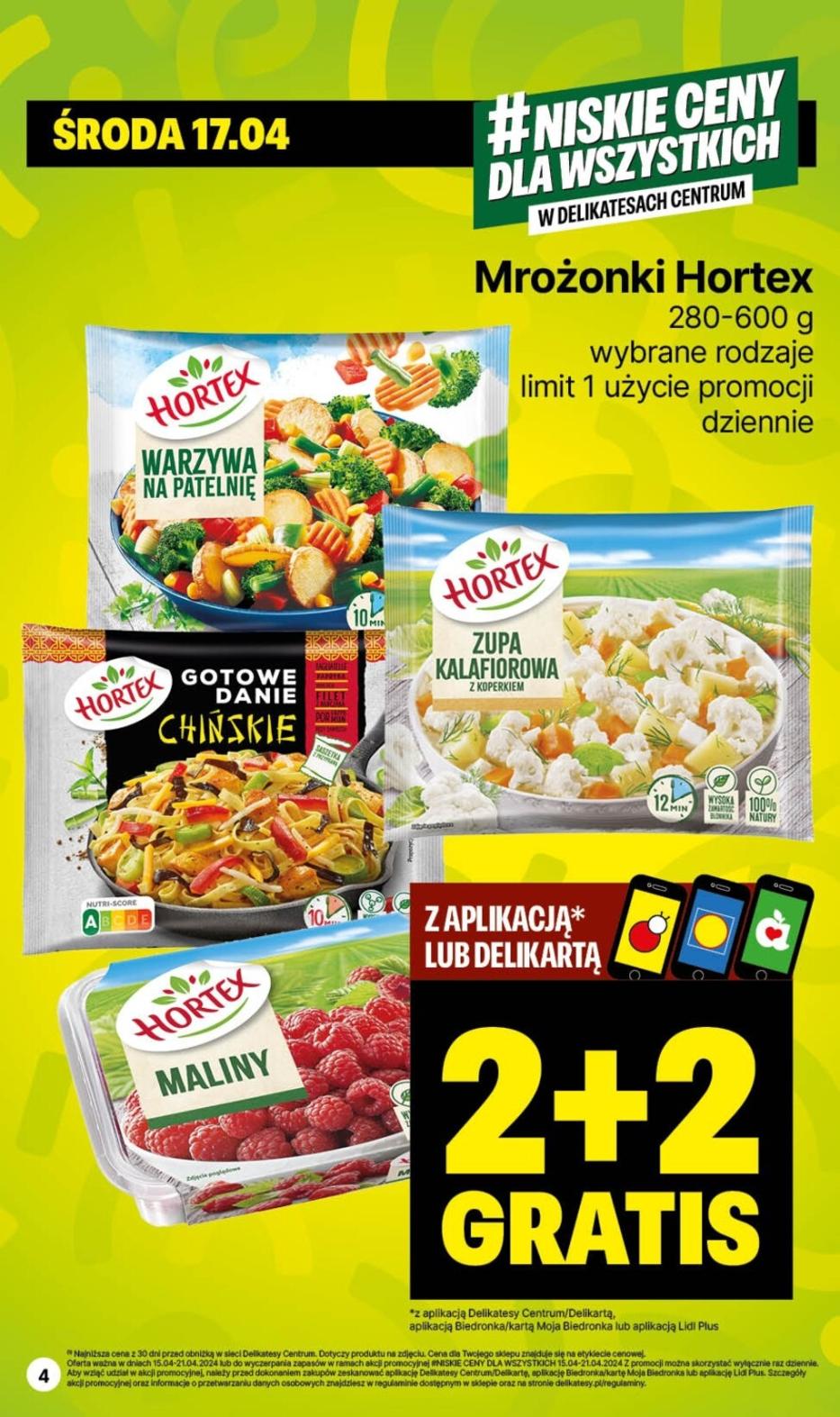 Gazetka promocyjna Delikatesy Centrum str. 4