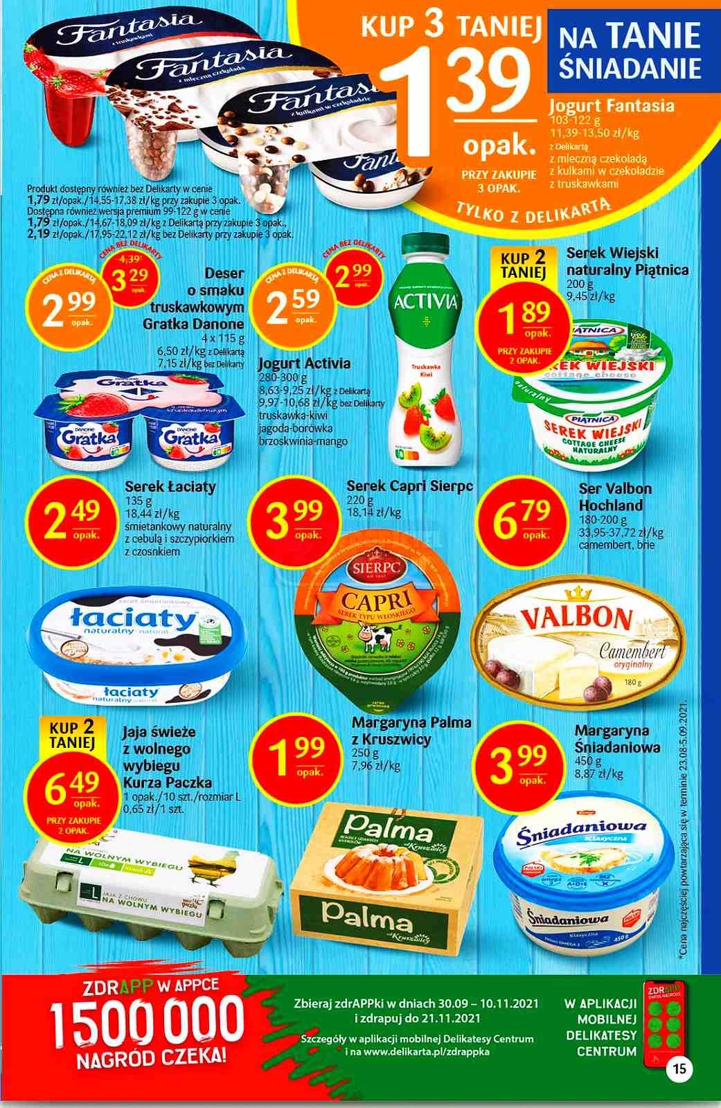 Gazetka promocyjna Delikatesy Centrum str. 15