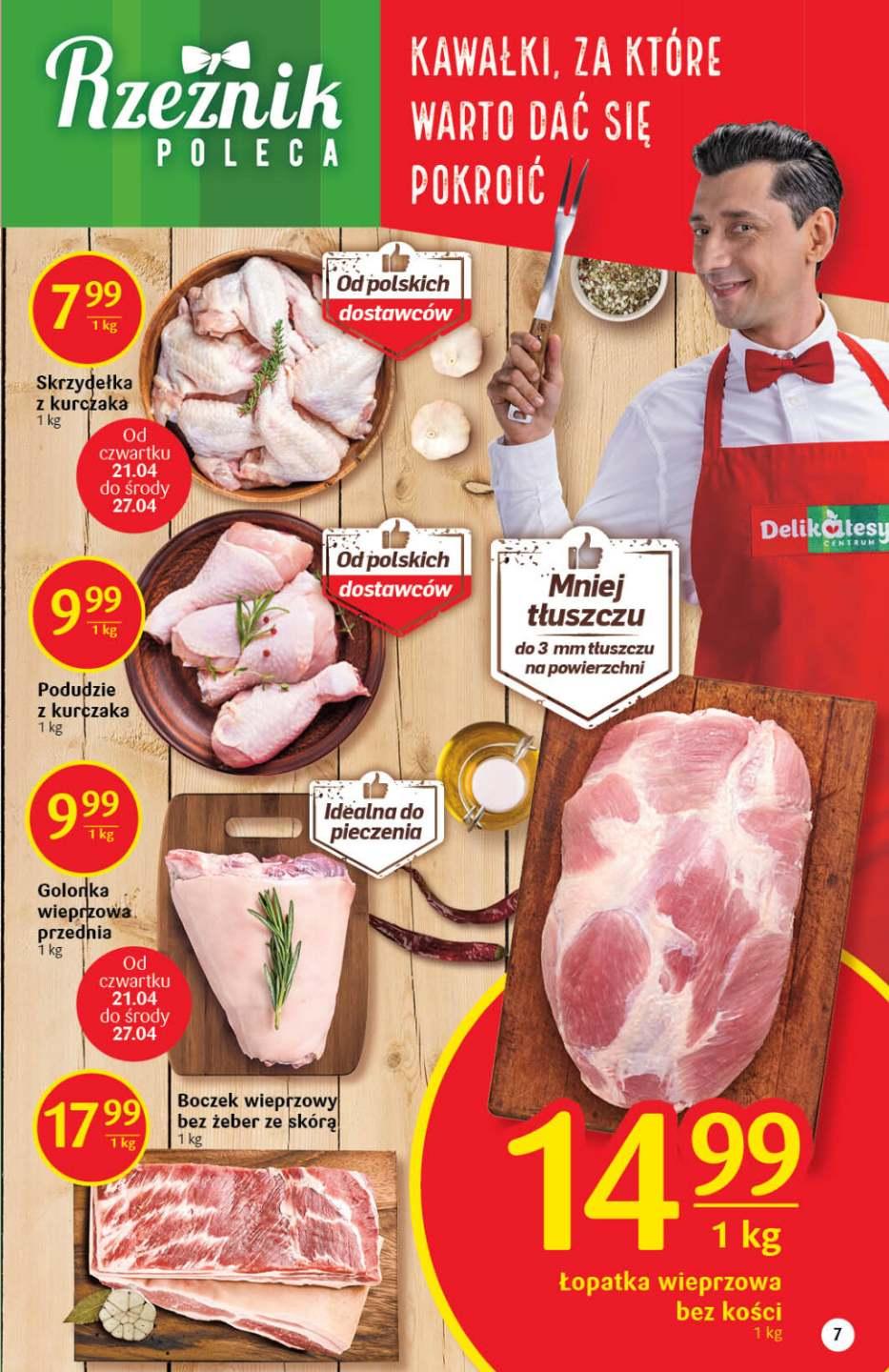 Gazetka promocyjna Delikatesy Centrum str. 7