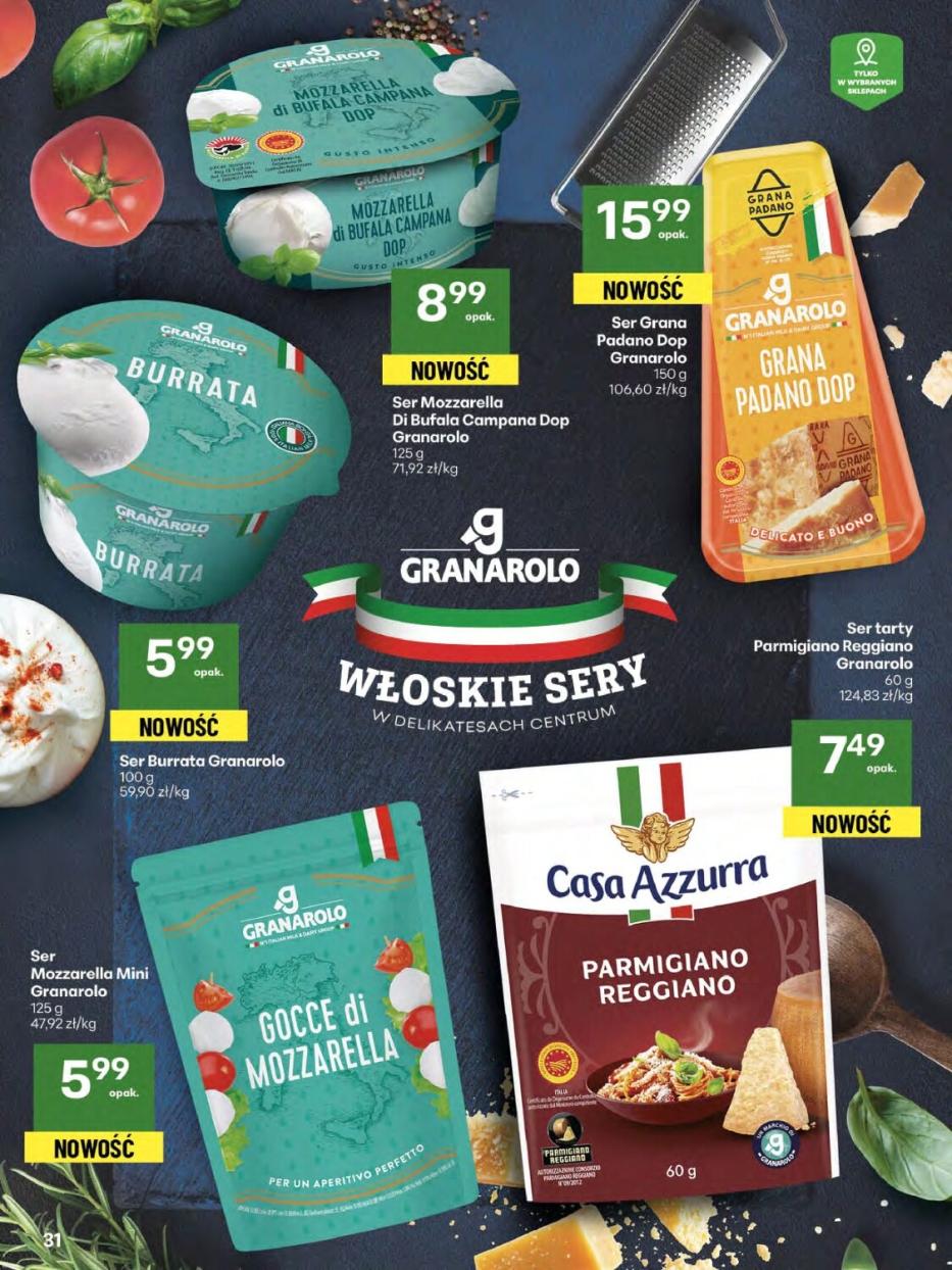 Gazetka promocyjna Delikatesy Centrum str. 31