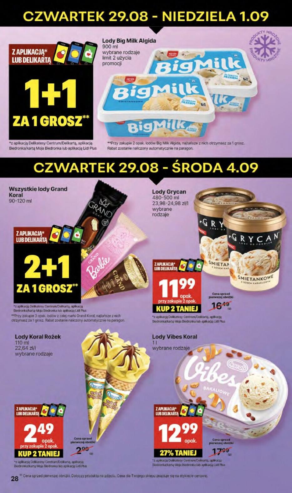 Gazetka promocyjna Delikatesy Centrum str. 28