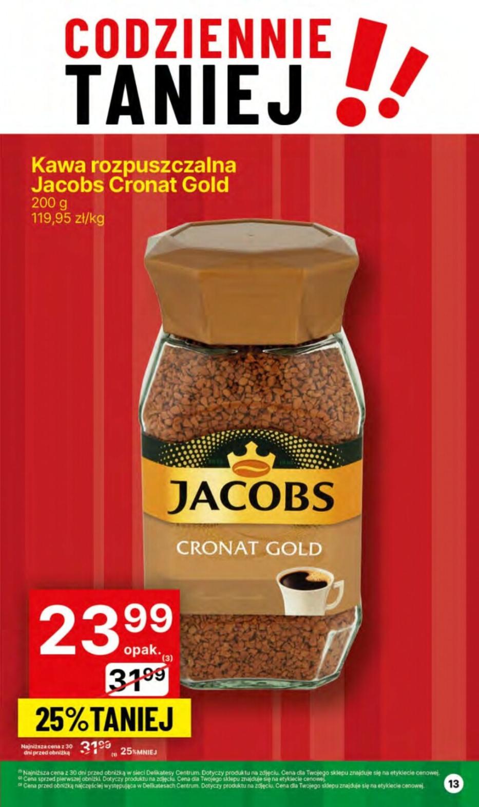 Gazetka promocyjna Delikatesy Centrum str. 13