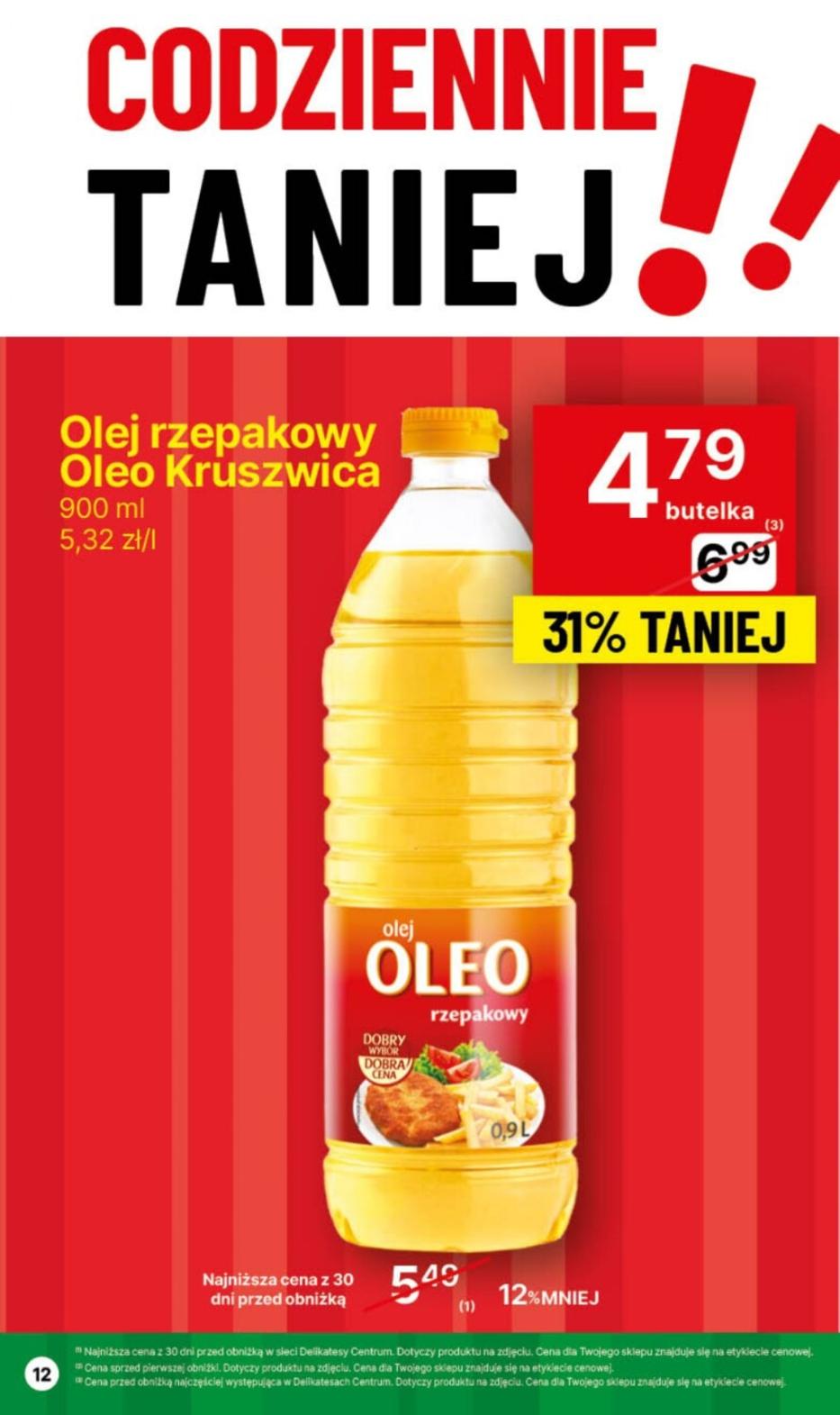 Gazetka promocyjna Delikatesy Centrum str. 12