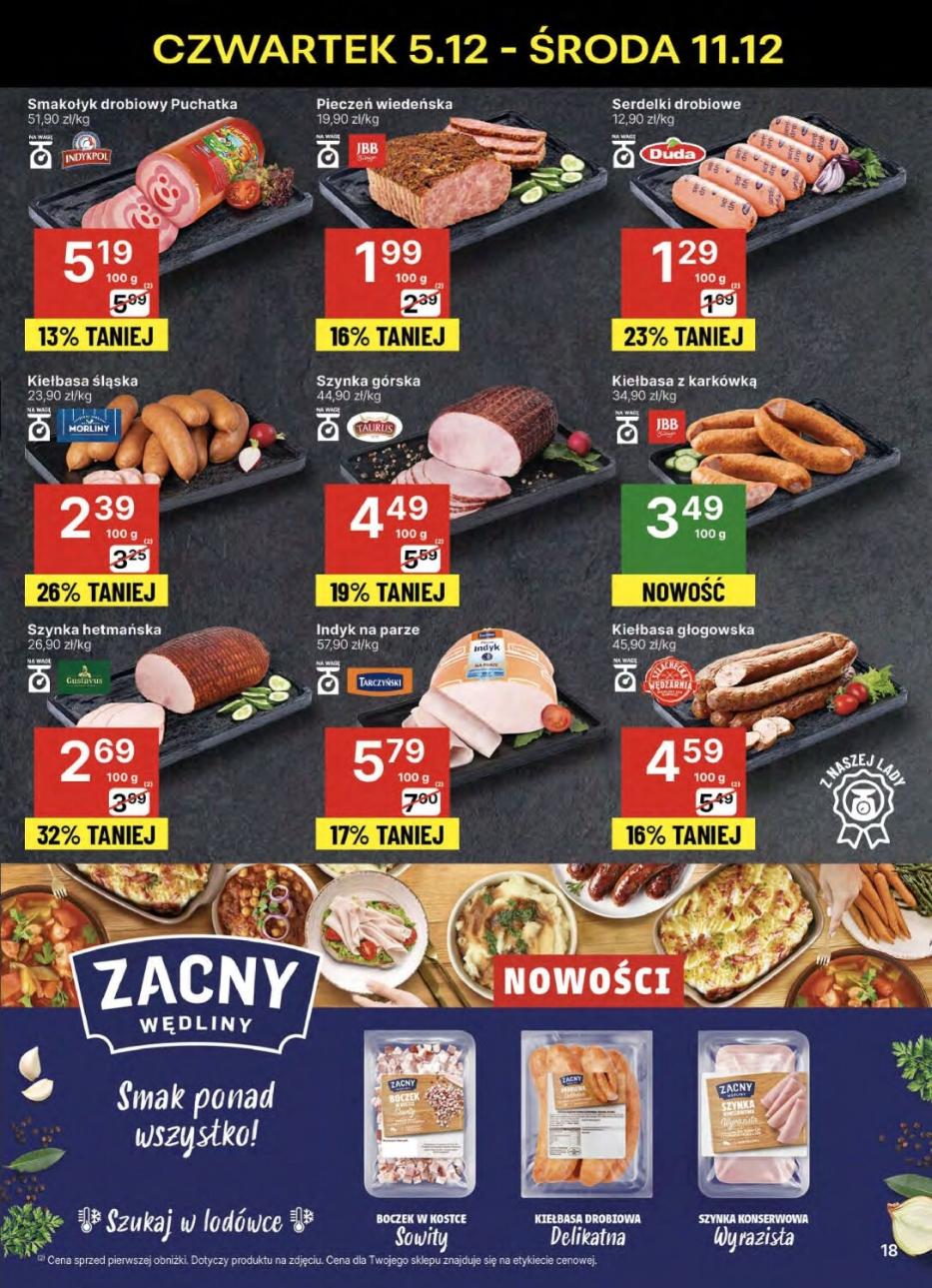 Gazetka promocyjna Delikatesy Centrum str. 18