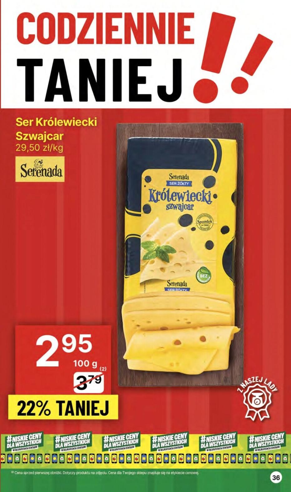 Gazetka promocyjna Delikatesy Centrum str. 36