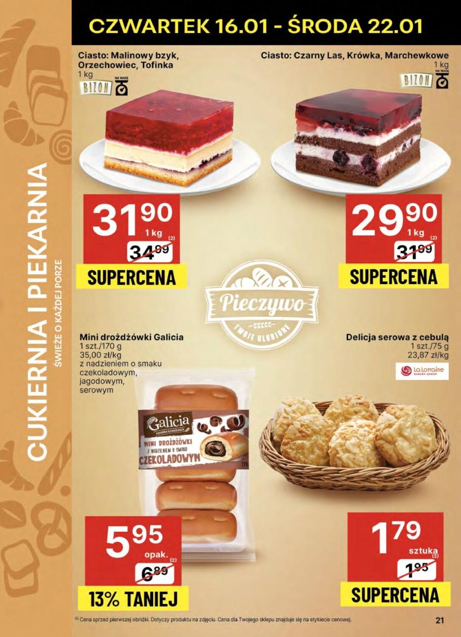 Gazetka promocyjna Delikatesy Centrum str. 21