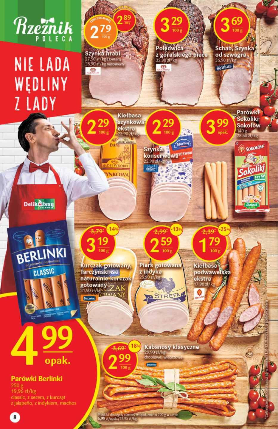 Gazetka promocyjna Delikatesy Centrum str. 8