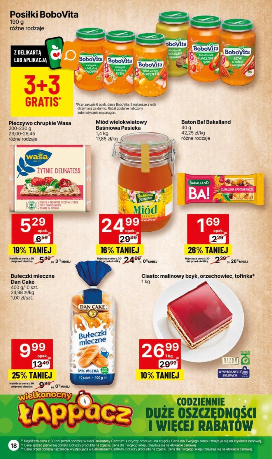Gazetka promocyjna Delikatesy Centrum str. 18