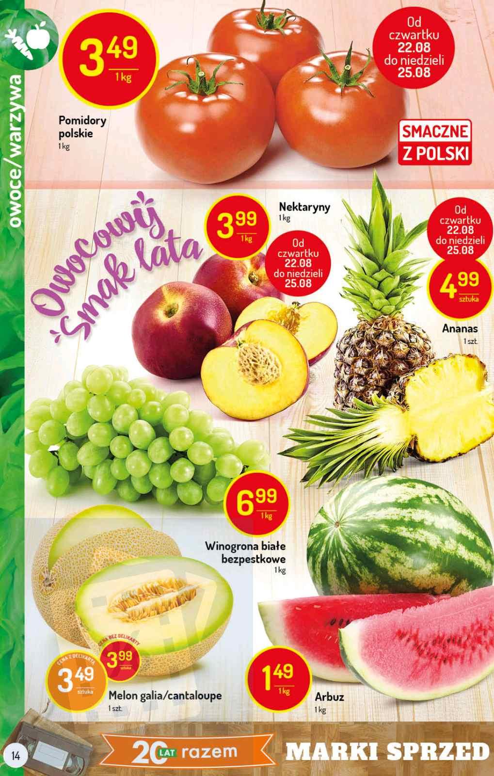 Gazetka promocyjna Delikatesy Centrum str. 14