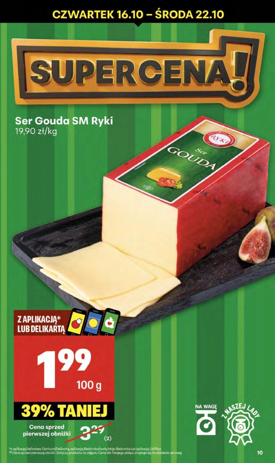 Gazetka promocyjna Delikatesy Centrum str. 10