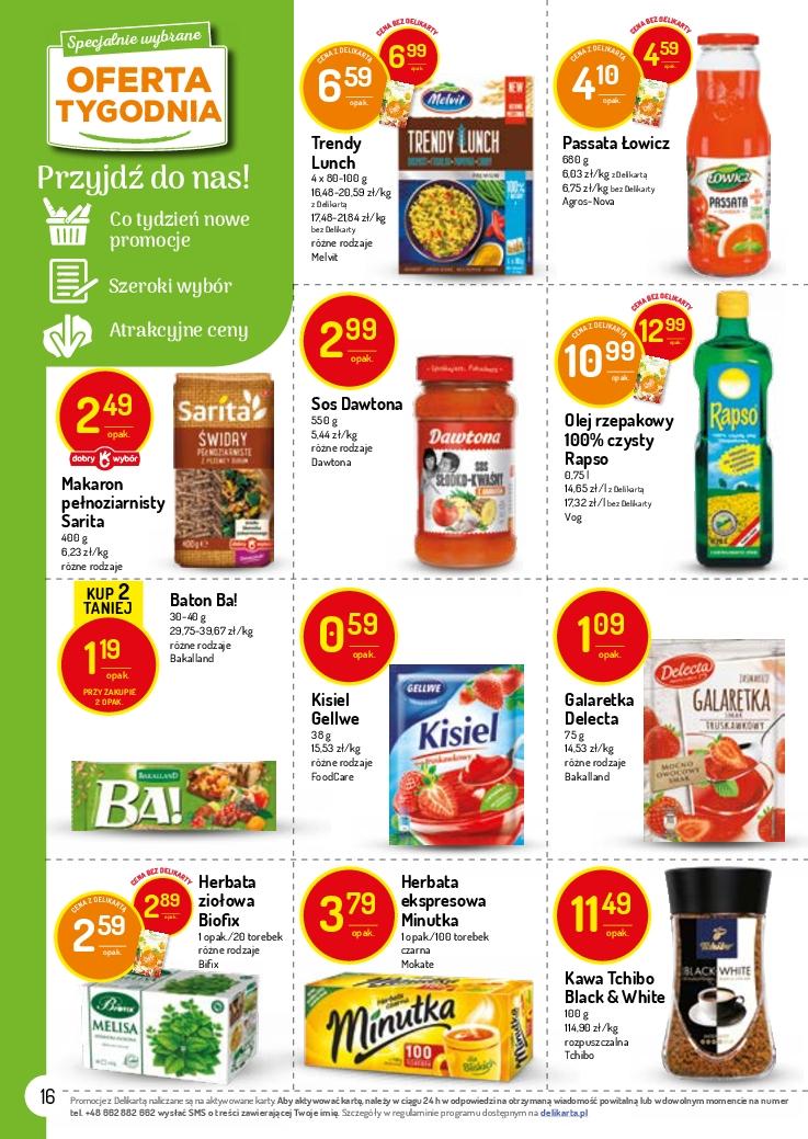 Gazetka promocyjna Delikatesy Centrum str. 16