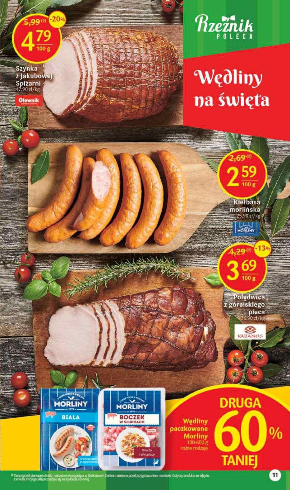 Gazetka promocyjna Delikatesy Centrum str. 11