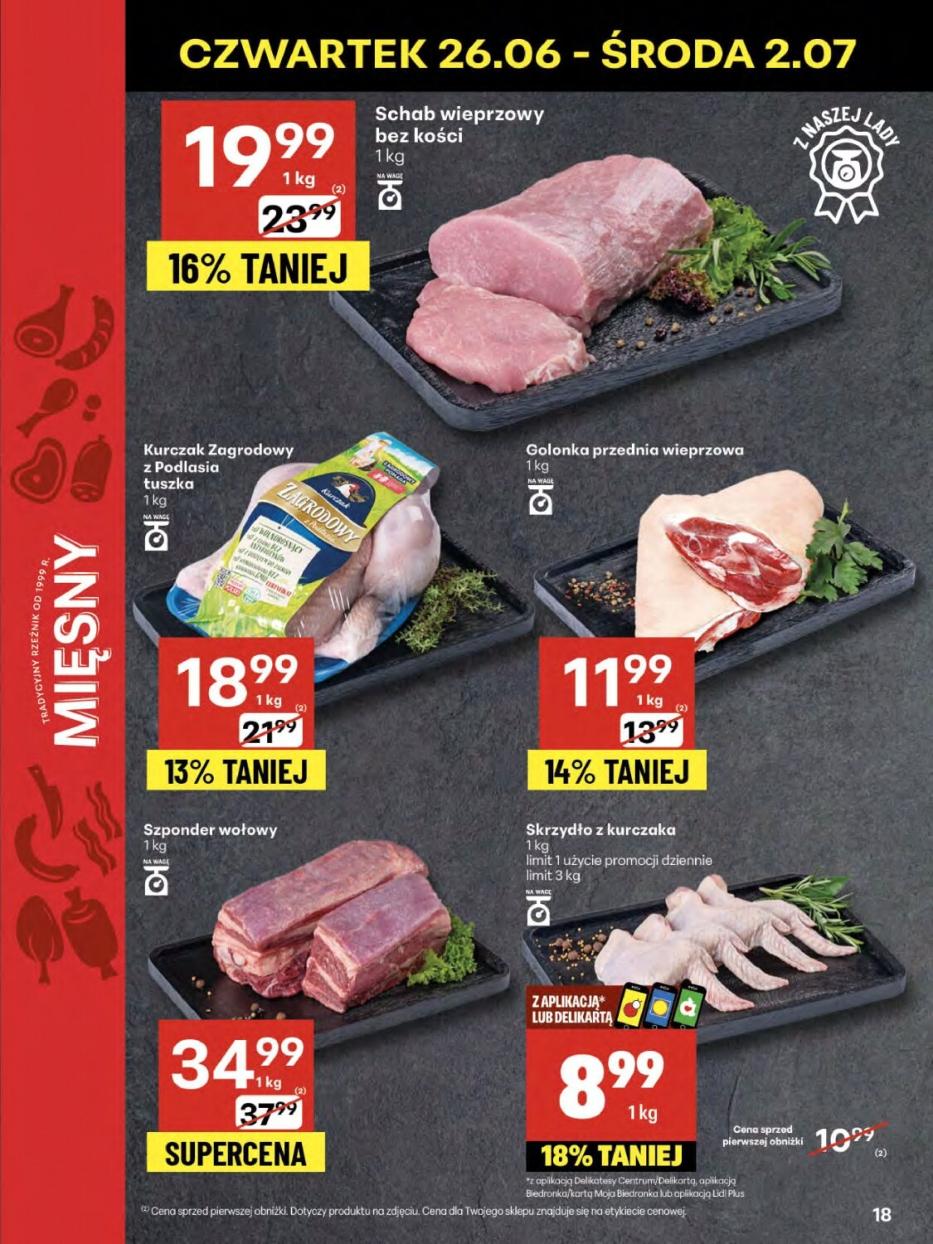 Gazetka promocyjna Delikatesy Centrum str. 18