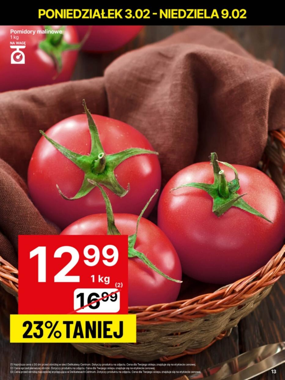 Gazetka promocyjna Delikatesy Centrum str. 13