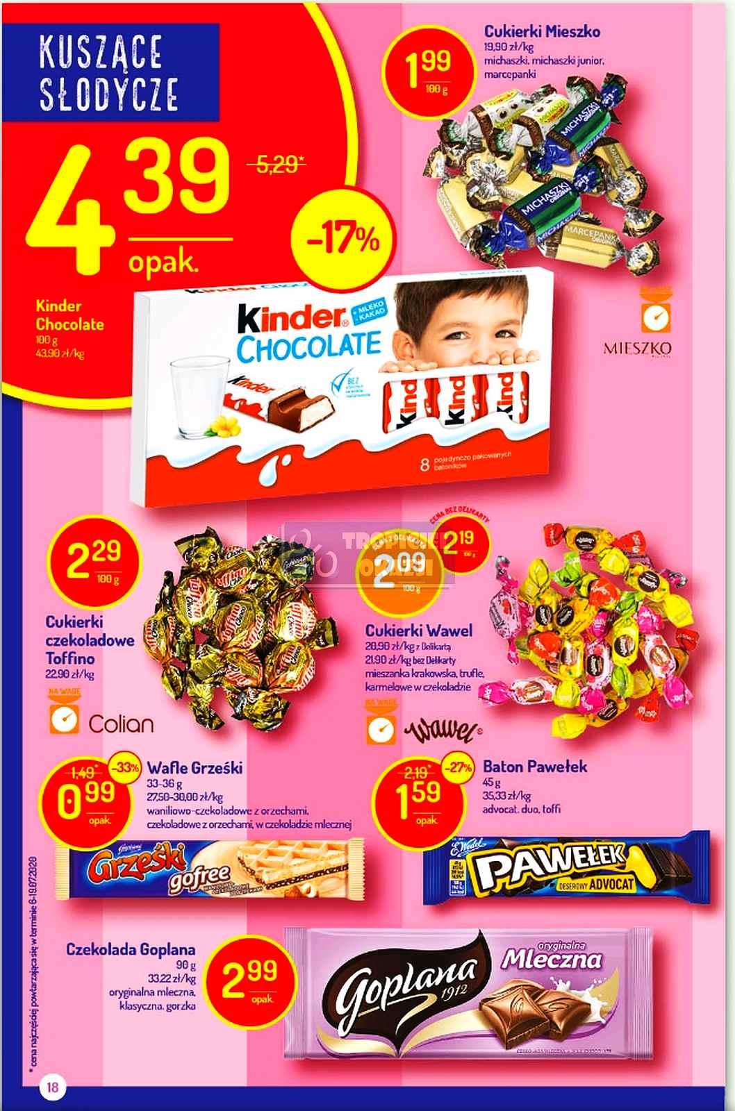 Gazetka promocyjna Delikatesy Centrum str. 18