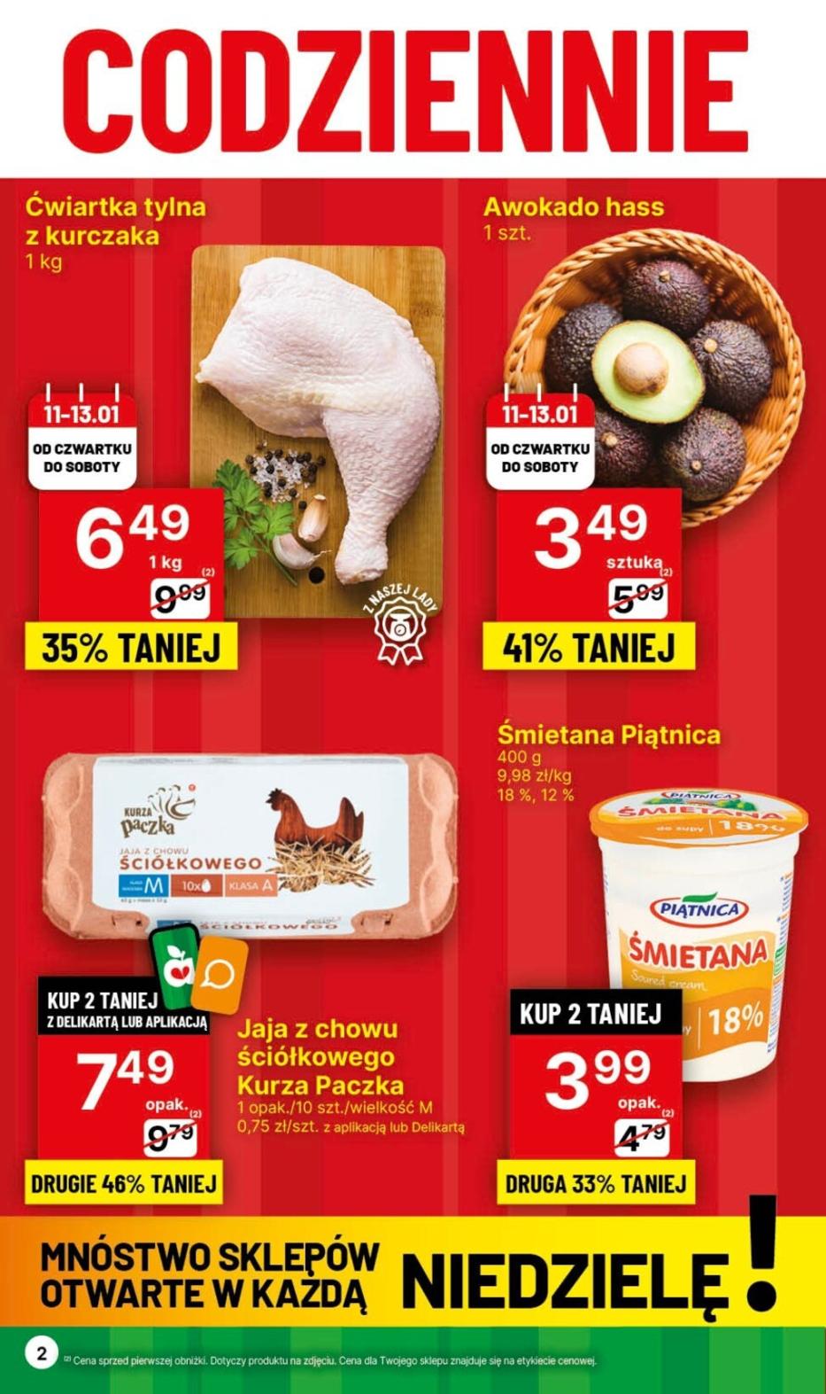 Gazetka promocyjna Delikatesy Centrum str. 2