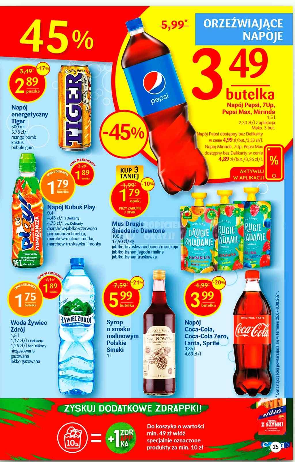 Gazetka promocyjna Delikatesy Centrum str. 25