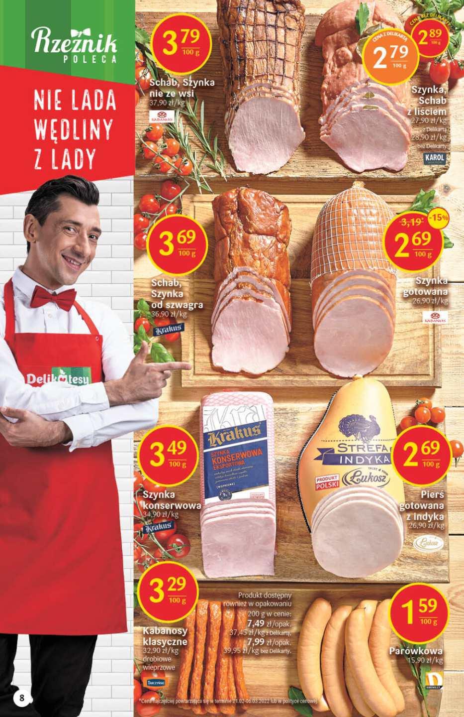 Gazetka promocyjna Delikatesy Centrum str. 8